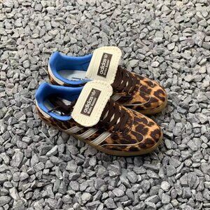 Adidas x Wales Bonner Samba Pony Leopard Print Women's